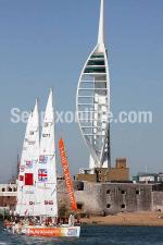 ID 5815 The 2009/10 Round the World Clipper fleet leave Portsmouth Harbour in England on 31 August on to make their way north to the official start line at Hull.
The race, due to begin on 13 September will...